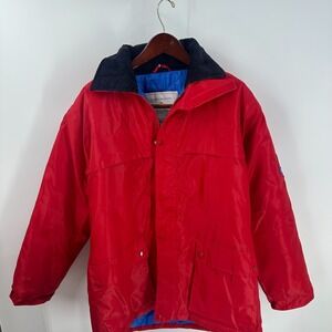 Orient Lines Marco Polo Antarctica Cruise 2006 Full Zip Parka Jacket Red Size M